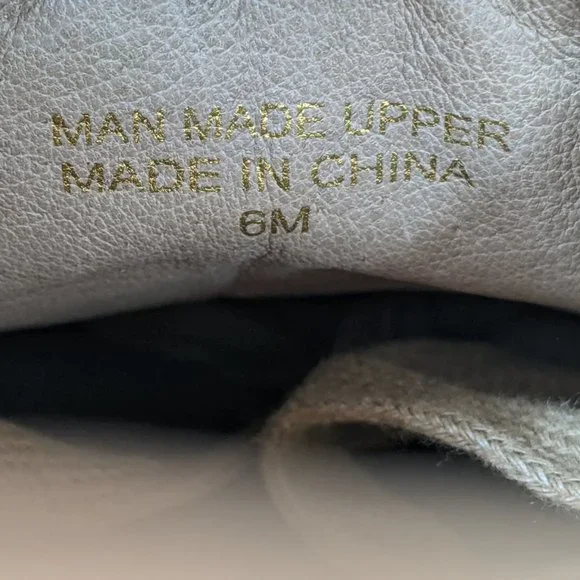 J/SLIDES Metallic Gold Snakeskin Lace Up Platform Sneakers Sz 6 - Picture 10 of 10